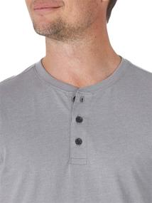 img 2 attached to Wrangler Authentics Short Sleeve Henley Men's Clothing