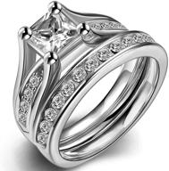 💍 stainless engagement and anniversary women's jewelry by jude jewelers logo