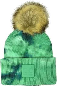 img 4 attached to Winter Trendy Chunky Stretchy Beanie Outdoor Recreation and Hiking & Outdoor Recreation Clothing