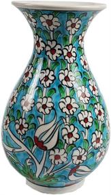 img 3 attached to 🏮 Exquisite Colorful Chinese Porcelain Flower Vase for Home Decor: Glazed Decor2