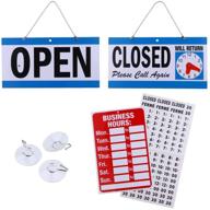 🕐 optimized open/closed sign for business hours logo