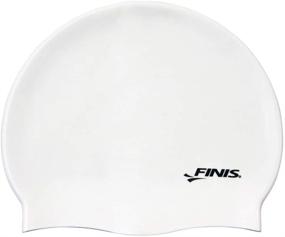 img 2 attached to FINIS Silicone Swim Cap White