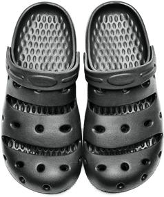 img 3 attached to Axcone Gardening Slippers - Men's Lightweight Anti-Slip Shoes for Mules & Clogs