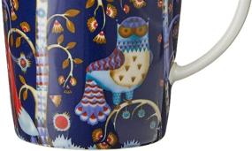 img 2 attached to ☕ Iittala Taika Blue Ceramic Mug - 13 Ounce