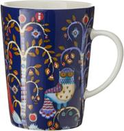 ☕ iittala taika blue ceramic mug - 13 ounce логотип