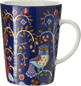 img 4 attached to ☕ Iittala Taika Blue Ceramic Mug - 13 Ounce