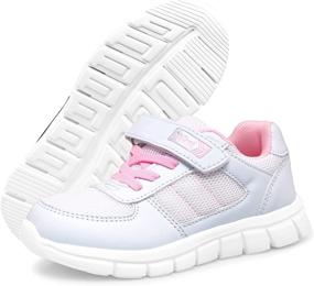 img 4 attached to 👟 Ork Tree Boys Girls Running Shoes Sneakers - Kids Tennis Breathable Lightweight Athletic Shoes: The Perfect Footwear for Active Kids