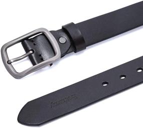 img 2 attached to 👔 Versatile Leather Men's Belts: Must-Have Accessories for Casual Everyday Style