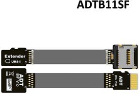 img 3 attached to 📲 ADT-LINK MicroSD TF Extension Cable: High-Speed SD Card Reader Adapter with Stable No FPC Card Reading Test Line - Up to 104MB/s