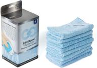 🌿 revolutionize your eco-friendly routine with infinitowel: 4-pack blue fiber towel replaces paper rolls, 4 count logo