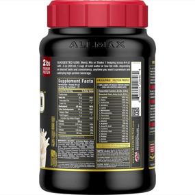 img 2 attached to 🏋️ HEXAPRO French Vanilla Protein Powder (2 lb.) - Top Quality Muscle Recovery & Lean Muscle Building Formula