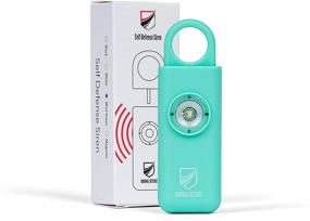img 3 attached to 🔑 Authentic Defense Siren - Personal Keychain Alarm for Security of Women, Kids & Elders. Personal Alarms in Mint Green
