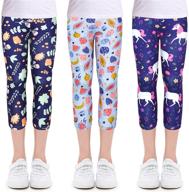 slaixiu leggings stretchy printing sxomf_140 girls' clothing logo