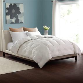 img 1 attached to Pacific Coast Light Weight Comforter: Luxurious King 🛏️ Size with 300 Thread Count & 550 Fill Power Down