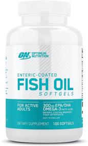 img 4 attached to Optimum Nutrition Brain Support Supplement - Omega 3 Fish Oil, 300MG Softgels (100 Count)