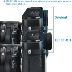 img 2 attached to 📷 Enhance Your Fuji Camera Viewing Experience with JJC Eyecup Finder Eyepiece EF-XT L Replacement