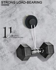 img 2 attached to DGYB Shower Towel Suction Cup Hook Set - Heavy-Duty, Waterproof, Strong ABS - 2 Packs Matte Black