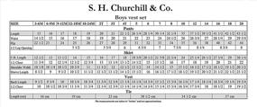 img 1 attached to 👔 S H Churchill Co Shirt Hanky: Stylish and Durable Boys' Clothing for Suits & Sport Coats