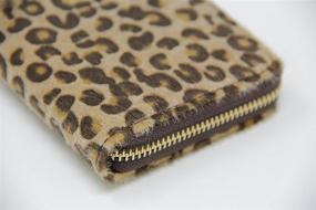 img 1 attached to 👜 Me Plus Leopard Zippered Leopard Beige Handbags & Wallets Combo: Chic Style for Women-on-the-go!