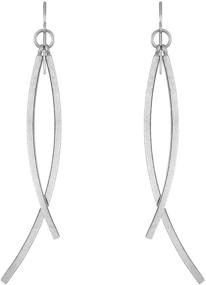 img 4 attached to Angela Dot Fishhook Earrings Lightweight