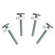 🔒 tocypho 4 pack m8 extra long pressure gate spindle rods: essential accessory kit for all pressure mounted walk thru gates logo