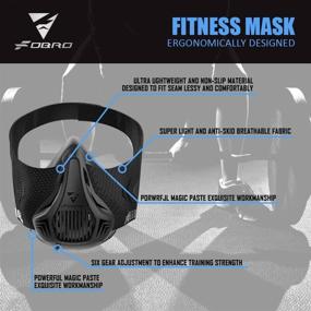 img 2 attached to FDBRO Fitness Training Mask 3.0 with Carry Box - High Altitude Face Mask for Running, Resistance, Cardio, Endurance Sports
