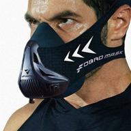 fdbro fitness training mask 3.0 with carry box - high altitude face mask for running, resistance, cardio, endurance sports logo