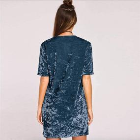 img 3 attached to 🌸 R Vivimos Summer Crushed Dresses for Women - Women's Clothing