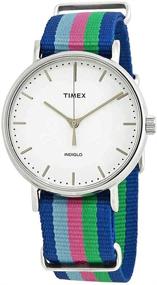 img 1 attached to Timex Fairfield White Ladies TW2P91700