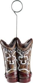 img 2 attached to 🤠 Versatile Cowboy Boot Photo/Balloon Holder - Perfect Party Accessory (1 count)