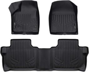 img 4 attached to 🔥 Premium MAX LINER Custom Fit Floor Mat Liners for 2019-2022 Chevrolet Blazer - Black