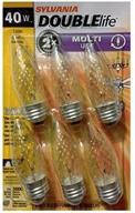 💡 enhance your décor: sylvania 6 pack 40 watt decorative incandescent bulbs logo