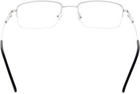 img 1 attached to Half Rim Progressive Multifocus Reading Glasses Men