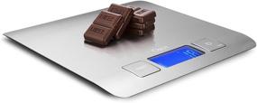 img 1 attached to 🔢 Zenith Digital Kitchen Scale by Ozeri: Sleek Stainless Steel Design with Fingerprint Resistant Coating for Enhanced Performance