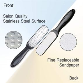 img 2 attached to Professional Replacement Sandpaper Pedicure Stainless