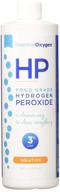 powerful essential oxygen food grade hydrogen peroxide - 16 ounce (pack of 2) for superior health & cleaning logo