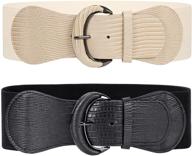 jasgood stretchy elastic buckle women's accessories for enhanced comfort and style logo