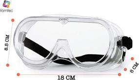 img 2 attached to Famtec Safety Goggle Protective Eyewear