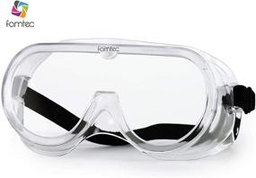 img 1 attached to Famtec Safety Goggle Protective Eyewear