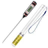 🌡️ ulg kitchen meat thermometer - digital instant read food thermometer with 5.8 inch probe, auto-off candy thermometer - cooking, bbq, grill, meat, oil, milk, yogurt probe thermometer logo