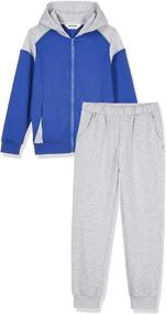 img 2 attached to Kid Nation Sport Hooded Jacket Boys' Clothing in Suits & Sport Coats