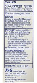 img 1 attached to Crest Tartar Protection Regular Paste, 5.7 Ounces (4-Pack)