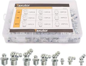 img 4 attached to Taxutor 160-Pieces MM Metric Hydraulic Zerk Grease Fitting Assortment Set Kit - M6 M8 M10 Straight