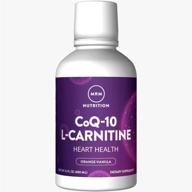 🍊 orange flavored liquid co-q10 with l-carnitine: powerful combination for enhanced health logo
