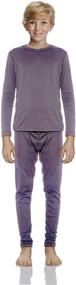 img 4 attached to 👕 Rocky Smooth Thermal Underwear Pajamas for Boys' Clothing and Sleepwear & Robes