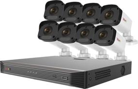img 2 attached to 🎥 REVO Америка Ultra 16-канальная видеосистема видеонаблюдения IP NVR с жестким диском объемом 2 ТБ и 8 4МП IP камерами-бюллетами - удаленный доступ через смартфон, планшет, ПК и MAC, черные (NVR) и белые камеры (RU162ABNDL-1)