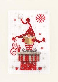 img 1 attached to Vervaco Christmas Gnomes Counted Cross Stitch