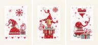 vervaco christmas gnomes counted cross stitch logo