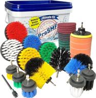 prosmf drill brush power scrubber household supplies logo