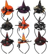 🕷️ fascigirl spider halloween hairhoops: perfect headbands for carnivals logo